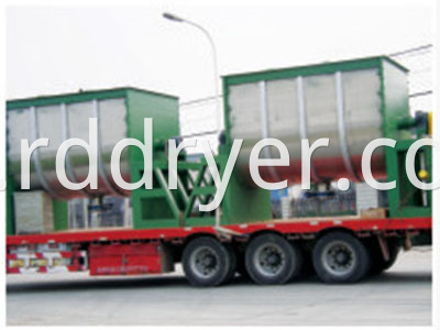 Industrial Horizontal Double Ribbon Blender Mixer Machine for Mixing Dry Powder